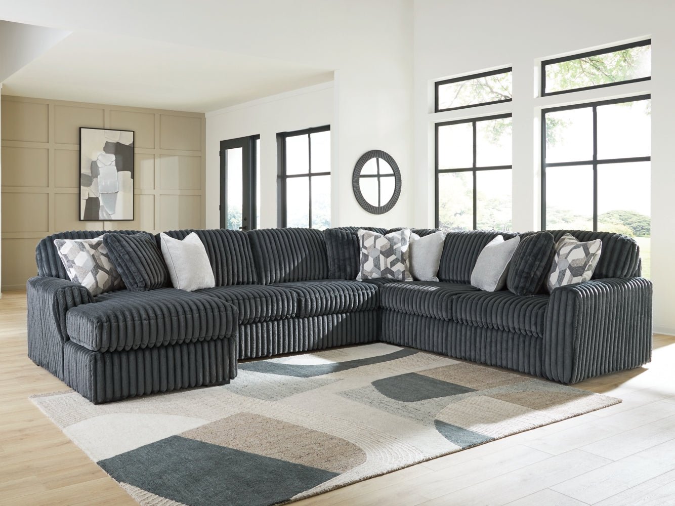 AshleyMidnight - Madness 4 - Piece Sectional with Chaise
