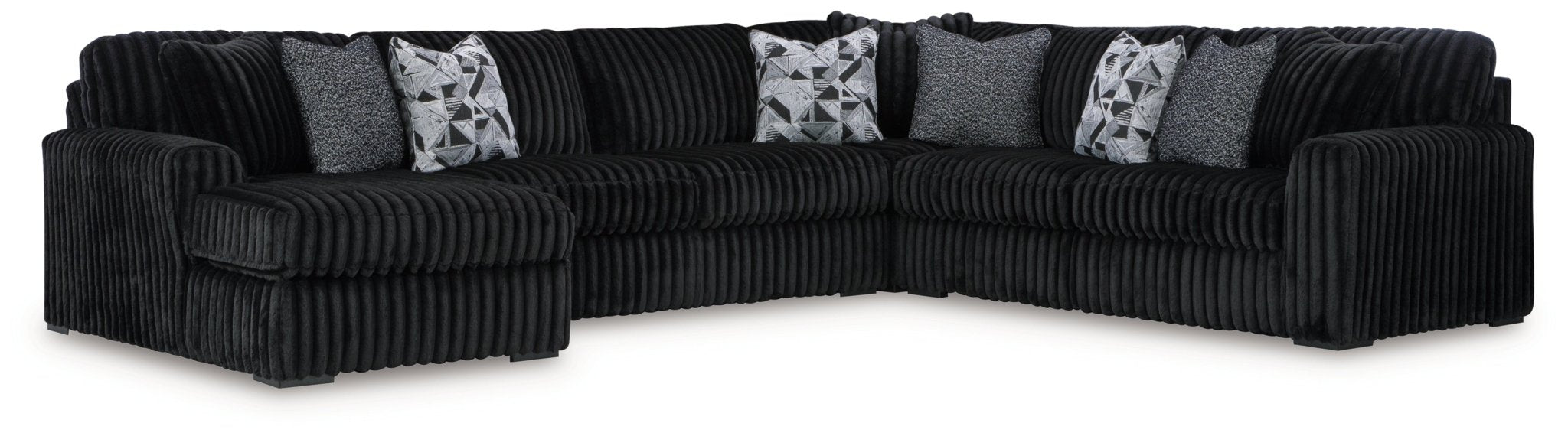 AshleyMidnight - Madness 4 - Piece Sectional with Chaise