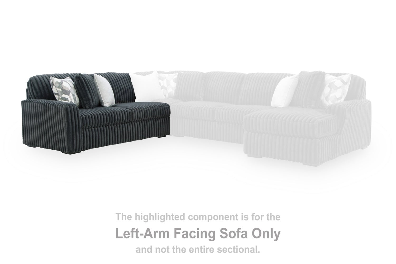 AshleyMidnight - Madness 4 - Piece Sectional with Chaise