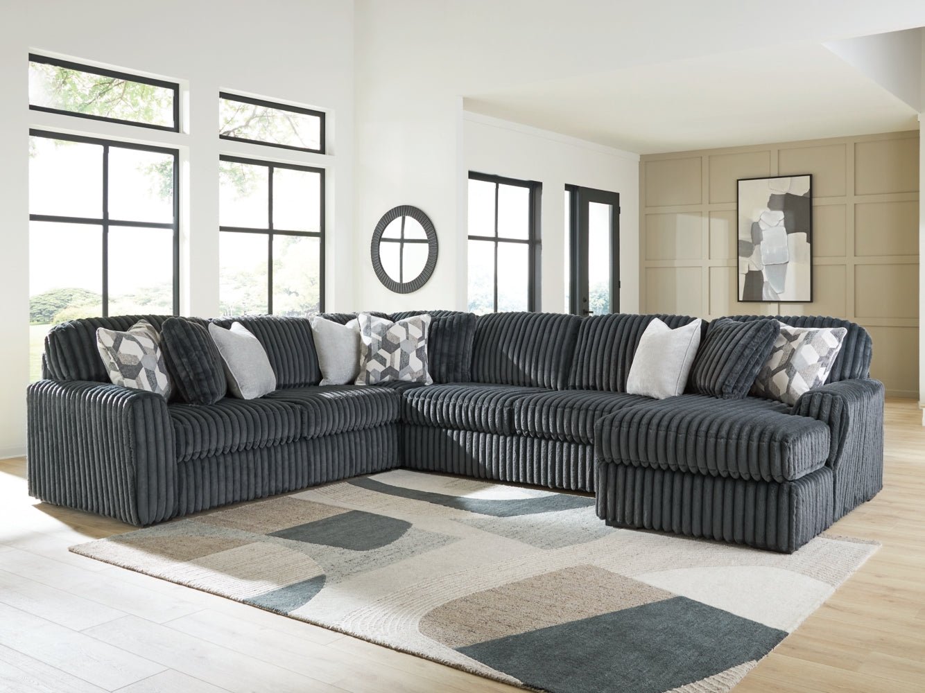 AshleyMidnight - Madness 4 - Piece Sectional with Chaise