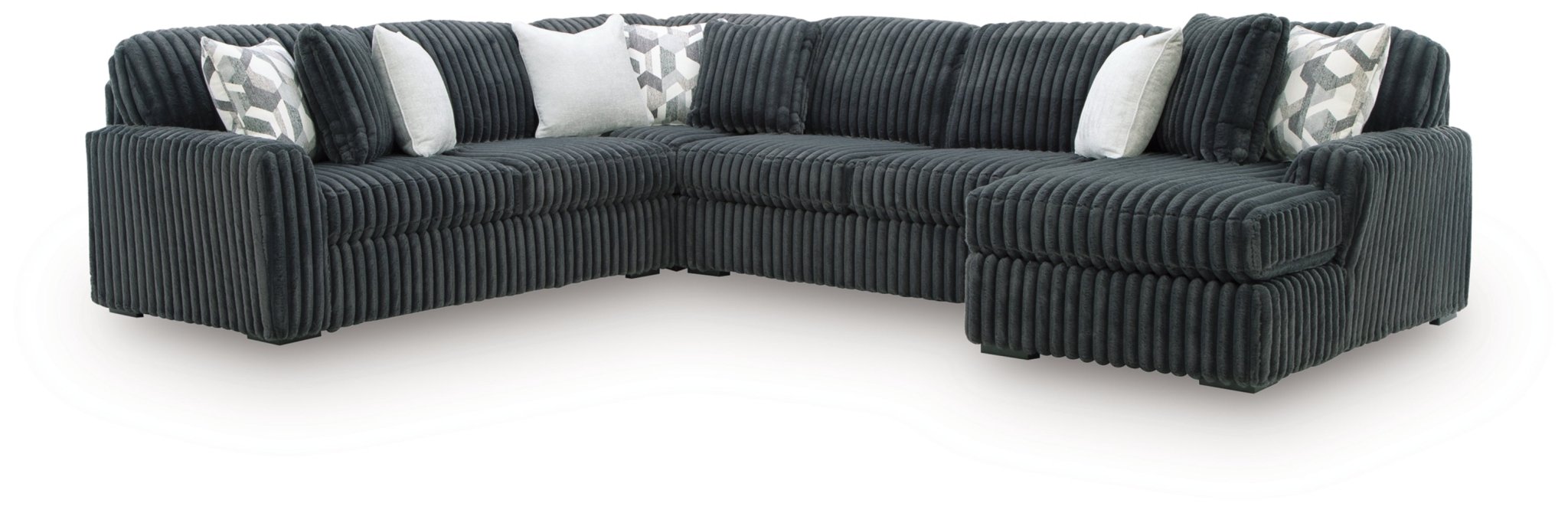 AshleyMidnight - Madness 4 - Piece Sectional with Chaise