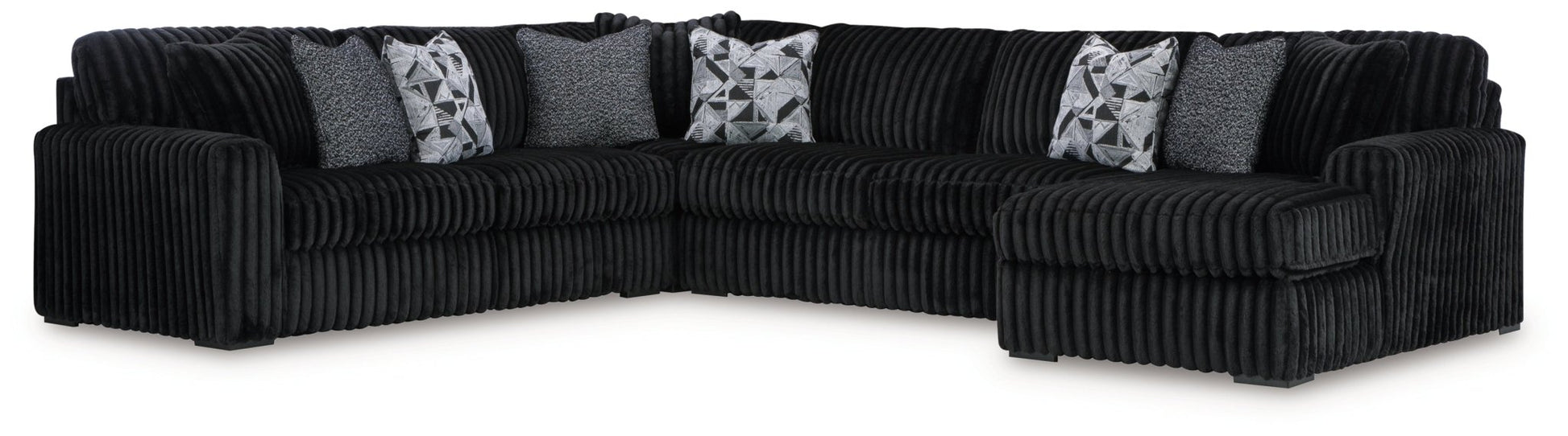 AshleyMidnight - Madness 4 - Piece Sectional with Chaise