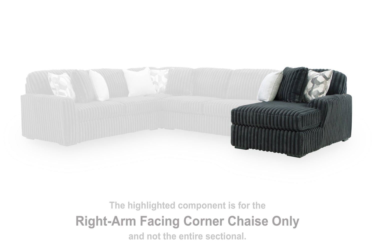 AshleyMidnight - Madness 4 - Piece Sectional with Chaise