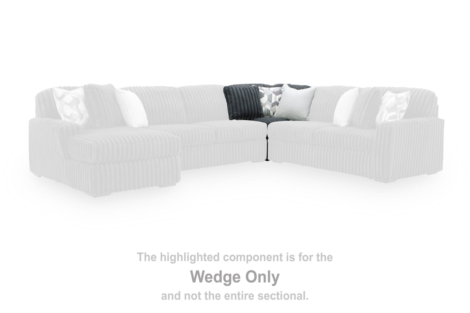 AshleyMidnight - Madness 5 - Piece Sectional with Chaise