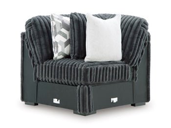 AshleyMidnight - Madness 5 - Piece Sectional with Chaise