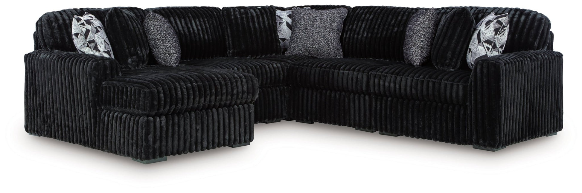 AshleyMidnight - Madness 6 - Piece Sectional with Chaise