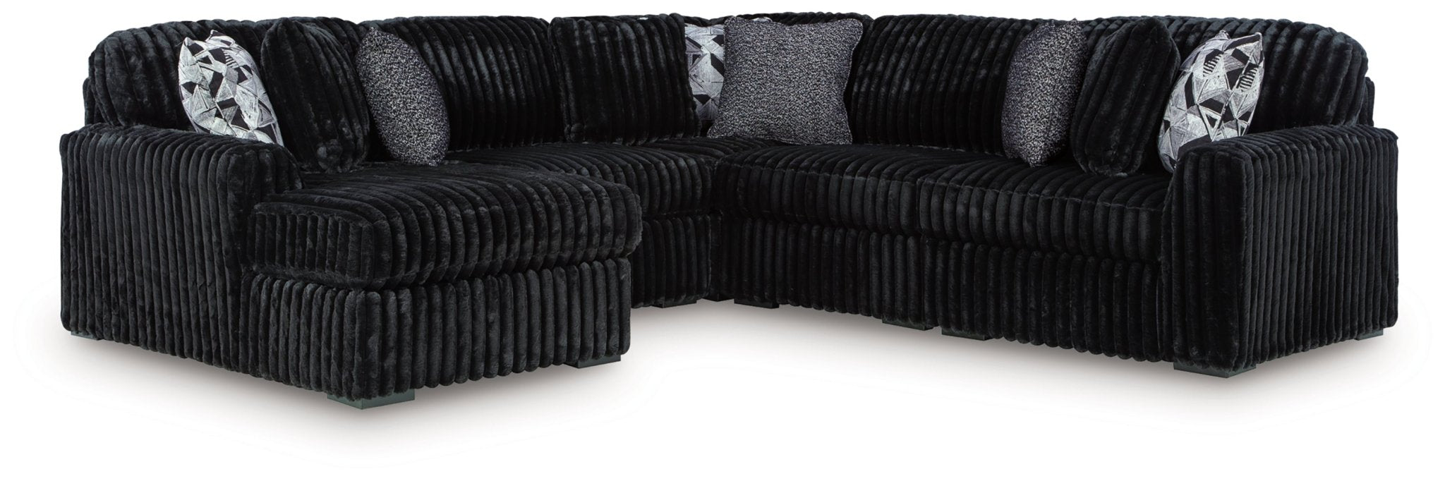 AshleyMidnight - Madness 6 - Piece Sectional with Chaise