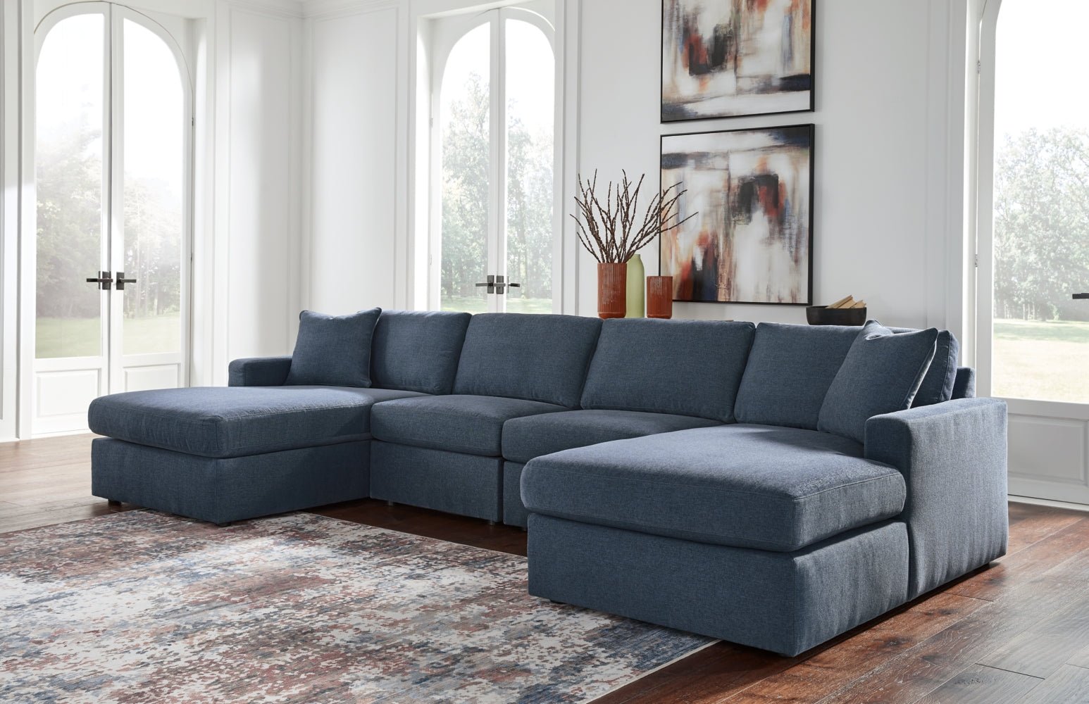 AshleyModmax 4 - Piece Sectional with Chaise