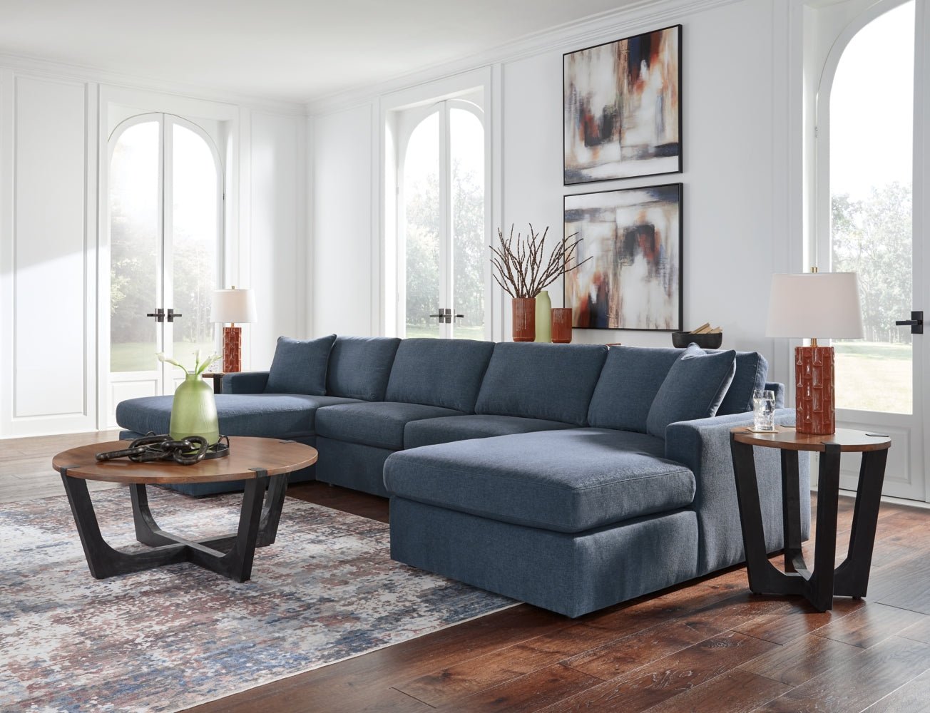 AshleyModmax 4 - Piece Sectional with Chaise