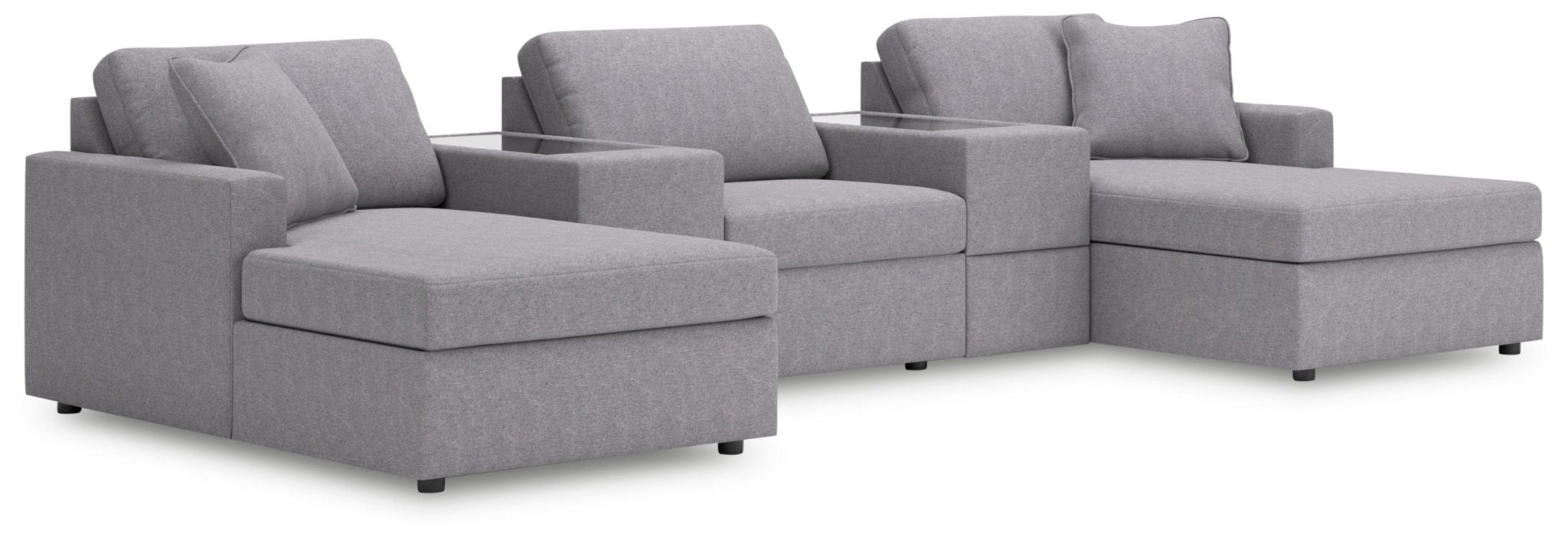 AshleyModmax 5 - Piece Pit Sectional