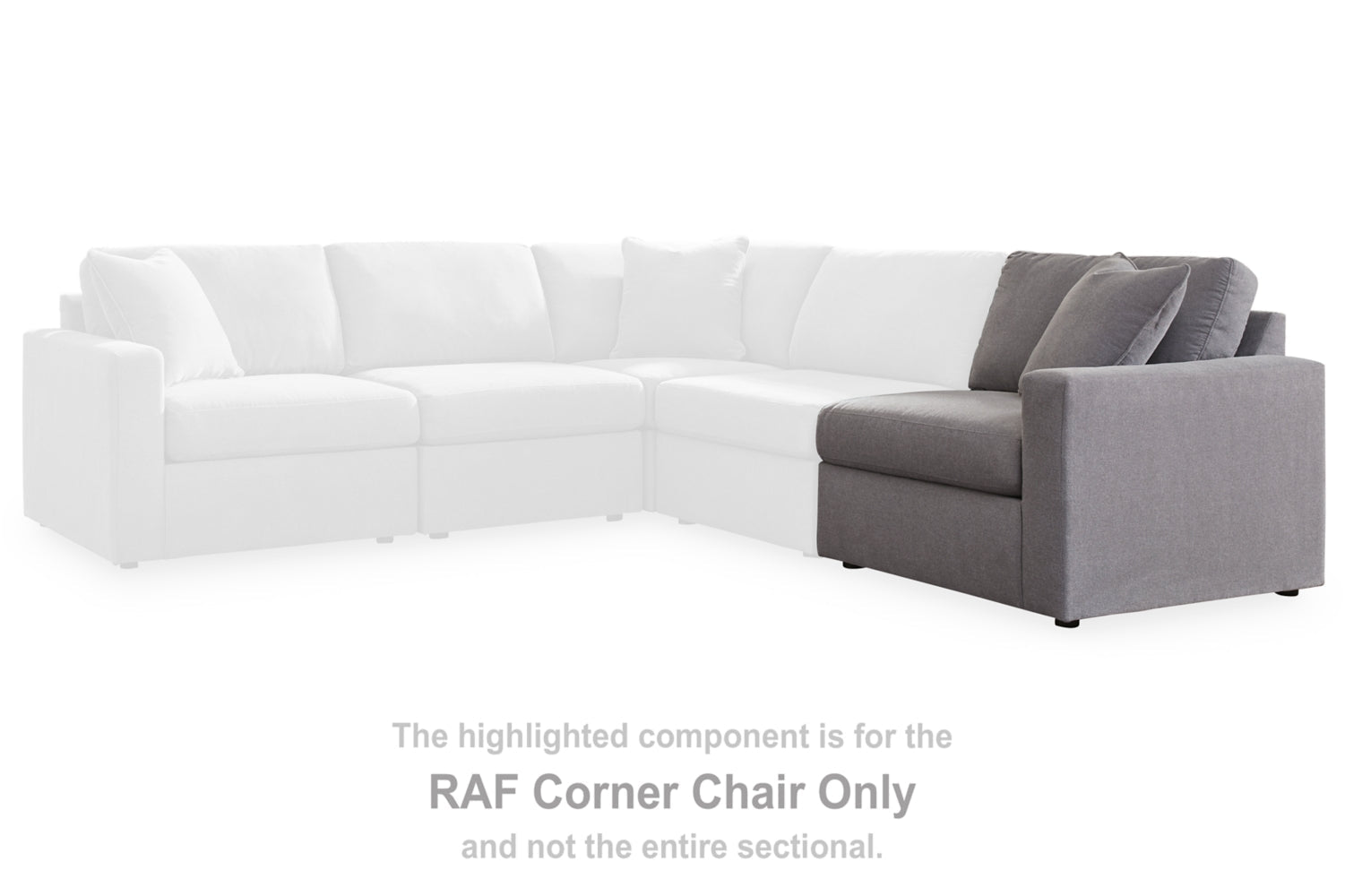AshleyModmax 5 - Piece Sectional