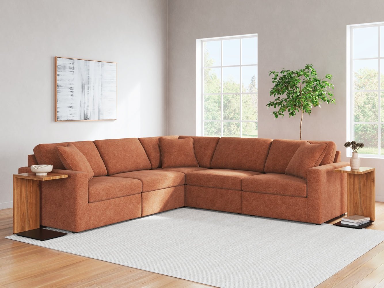 AshleyModmax 5 - Piece Sectional