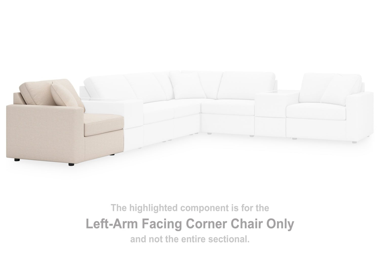 AshleyModmax 5 - Piece Sectional