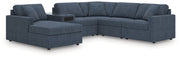AshleyModmax 6 - Piece Sectional with Audio System and Chaise