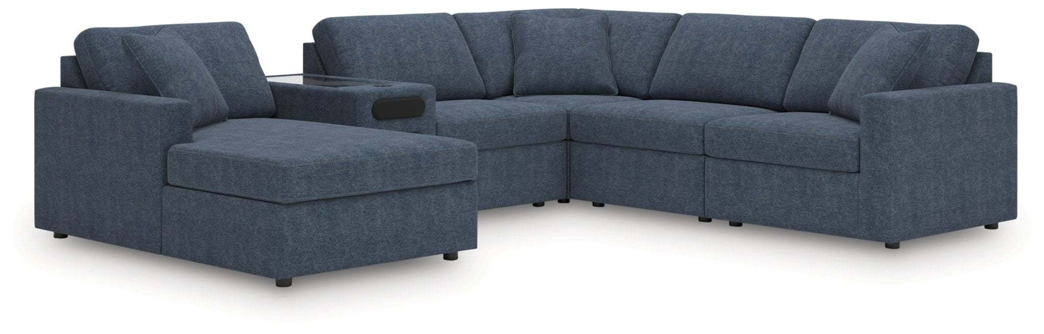 AshleyModmax 6 - Piece Sectional with Audio System and Chaise