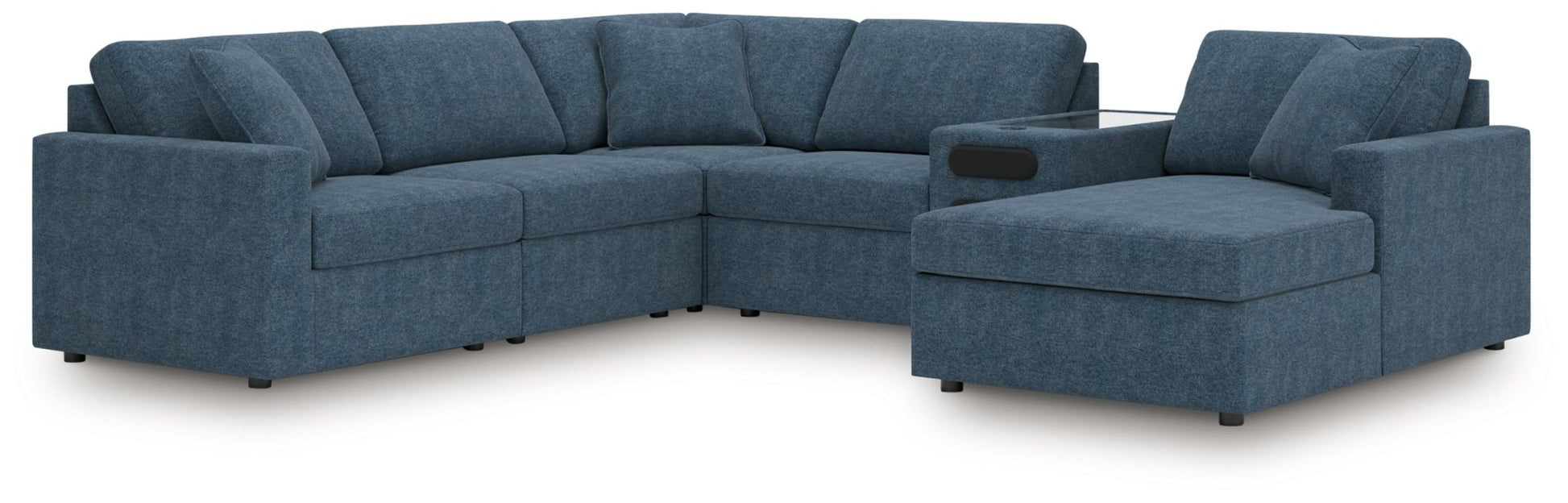 AshleyModmax 6 - Piece Sectional with Audio System and Chaise