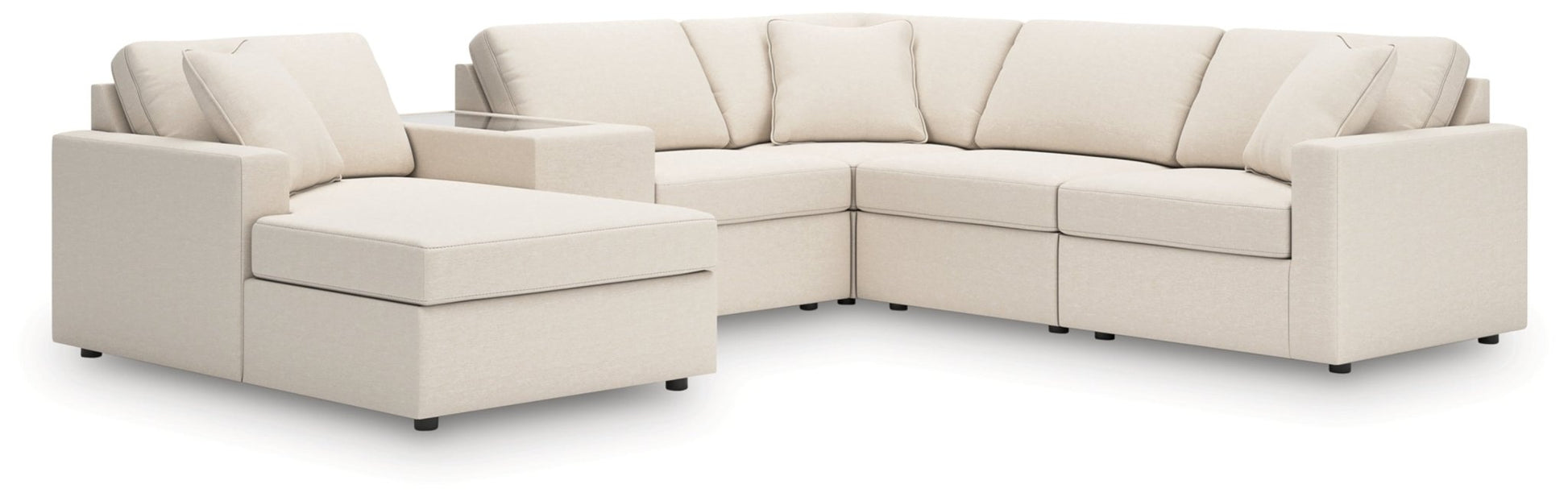AshleyModmax 6 - Piece Sectional with Chaise