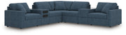 AshleyModmax 7 - Piece Balanced Sectional with Audio and Storage Consoles