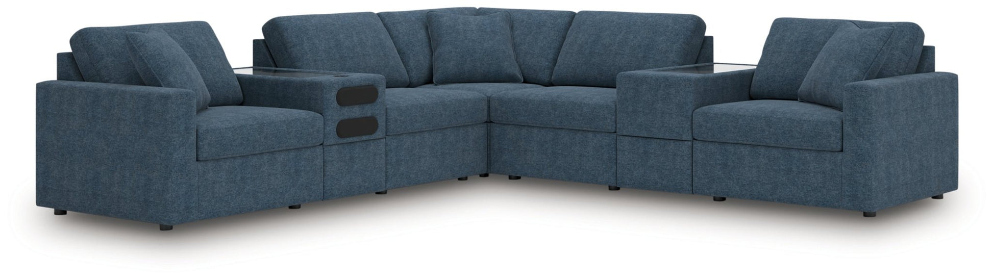 AshleyModmax 7 - Piece Balanced Sectional with Audio and Storage Consoles