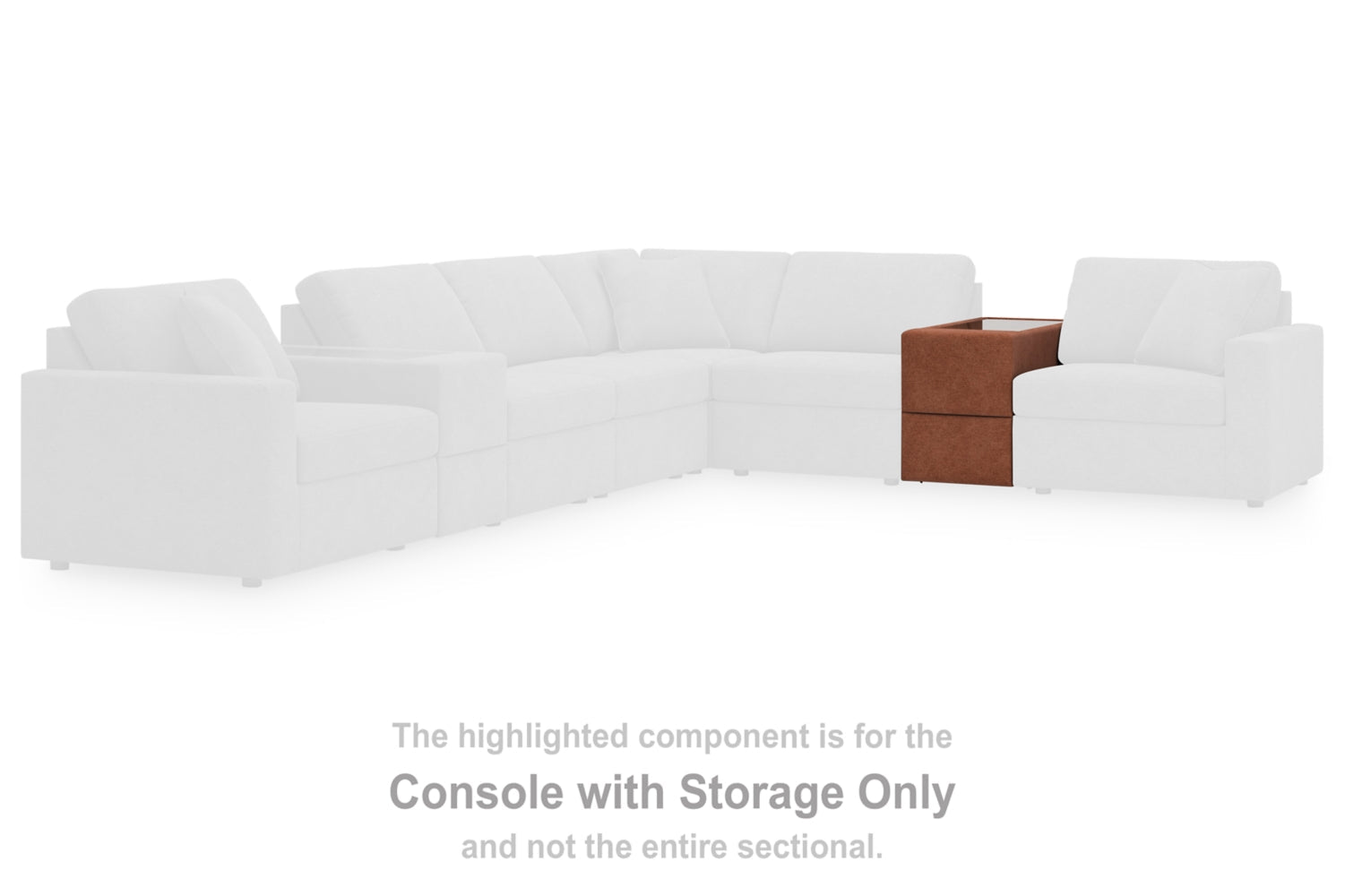 AshleyModmax 7 - Piece Sectional