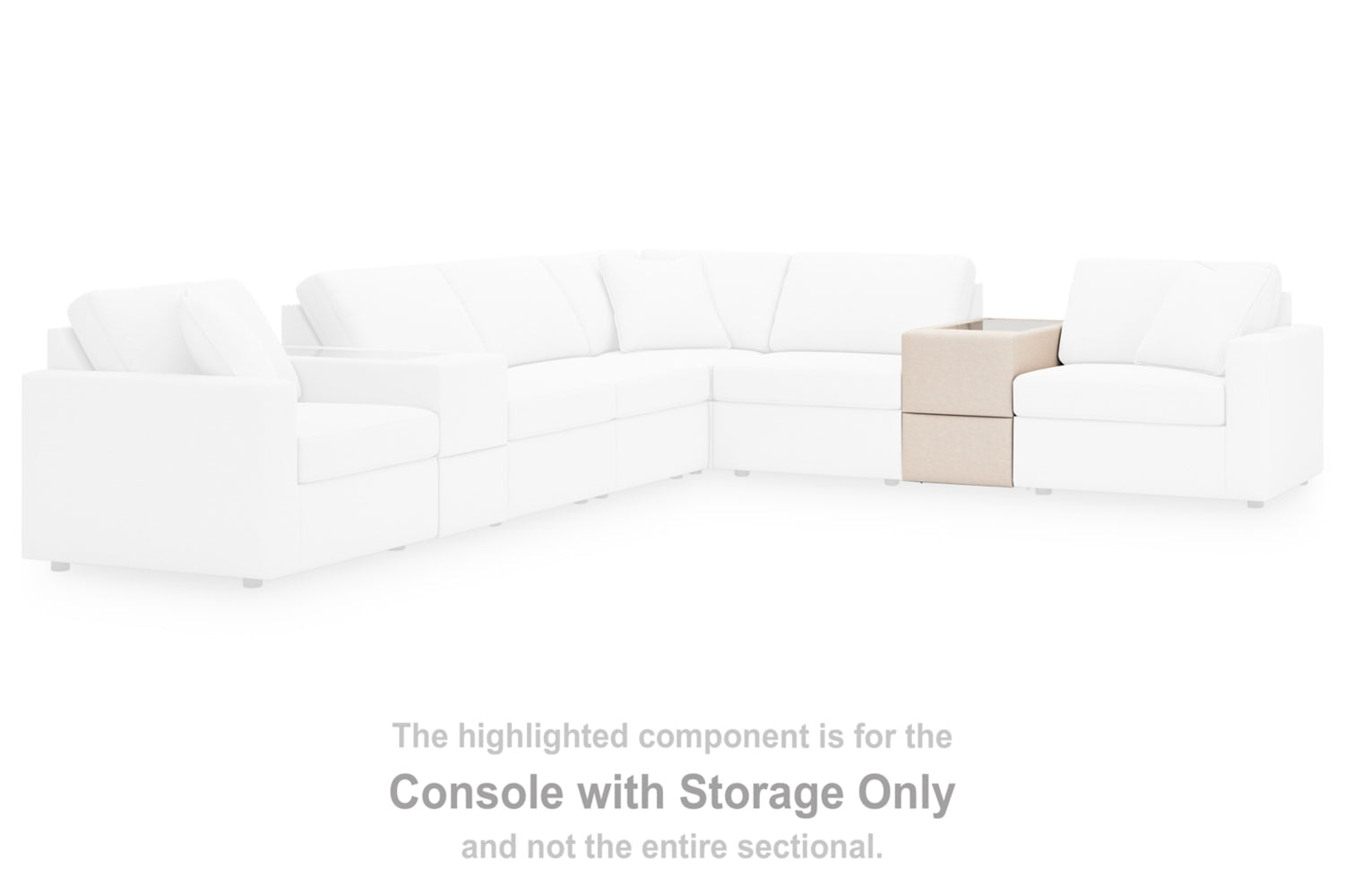 AshleyModmax 7 - Piece Sectional