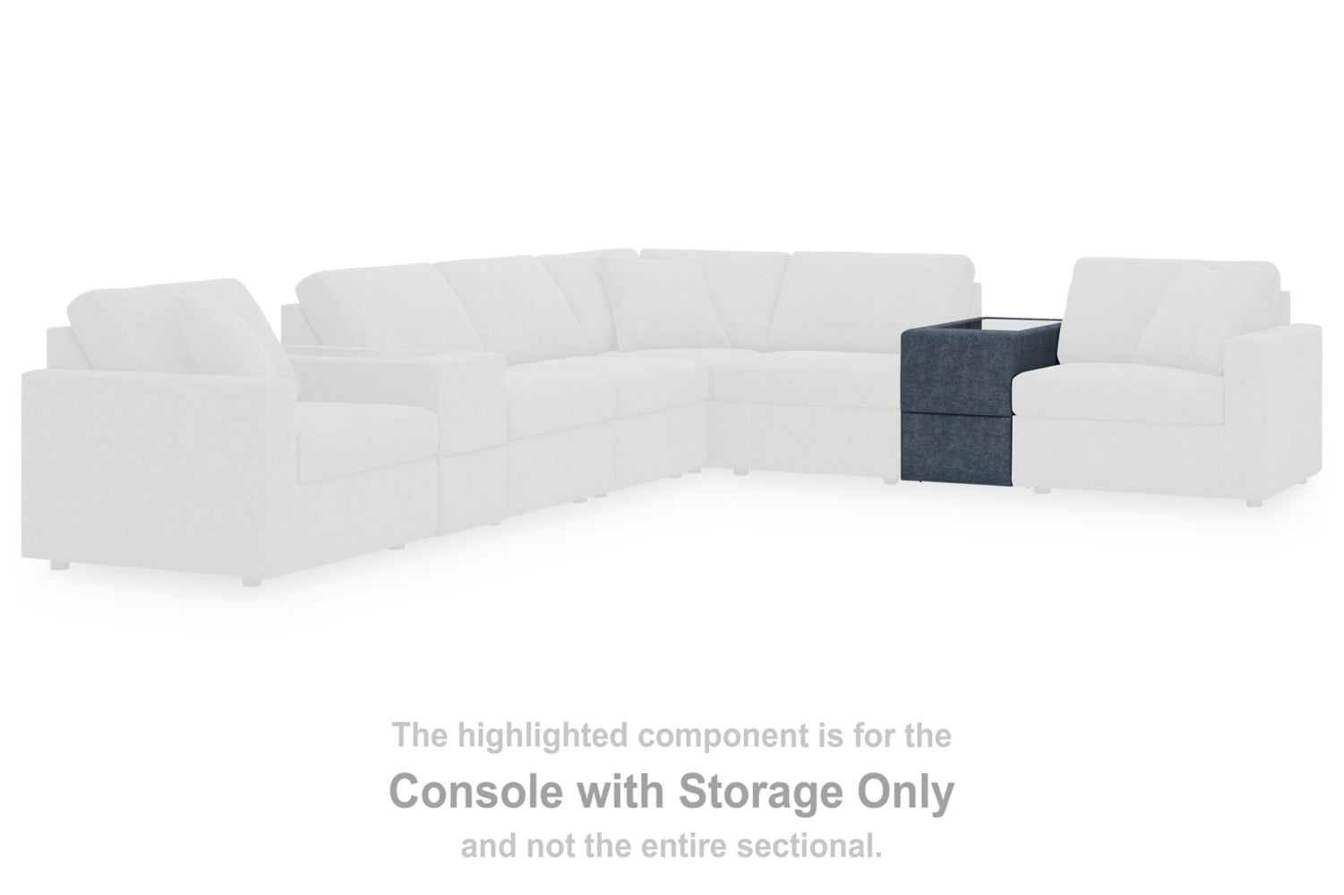 AshleyModmax 7 - Piece Sectional