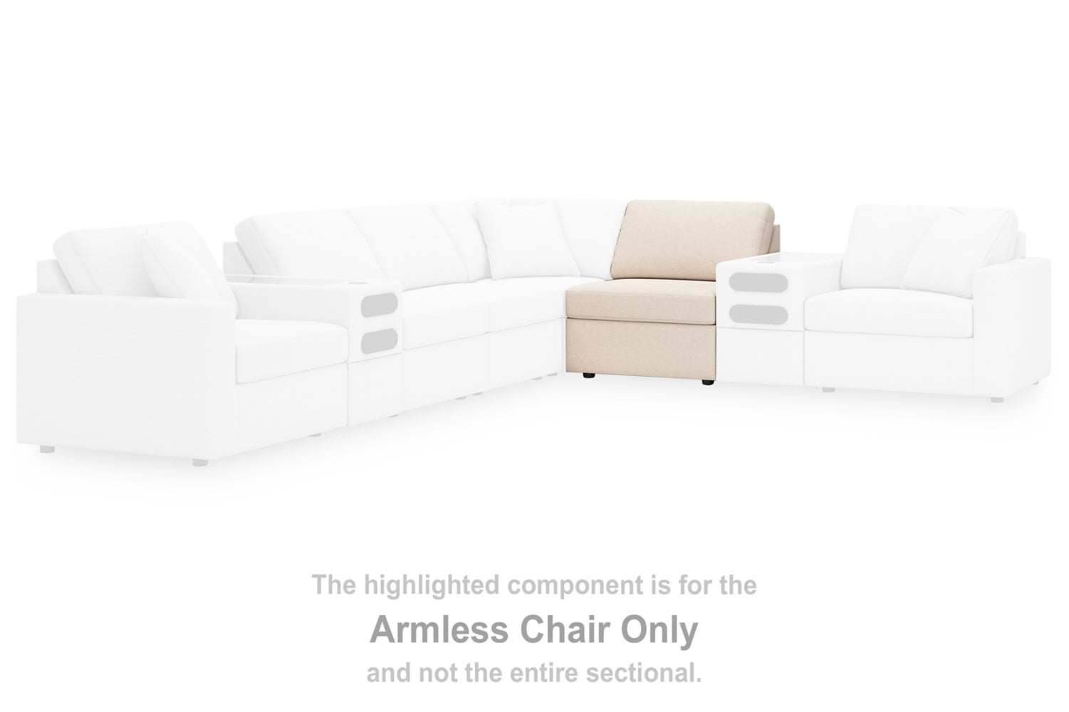 AshleyModmax 7 - Piece Sectional