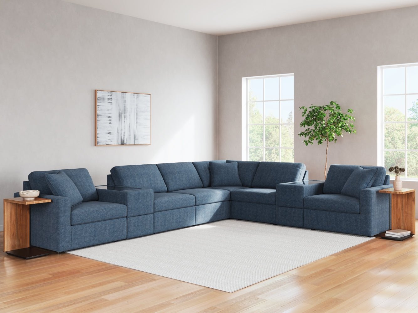 AshleyModmax 8 - Piece Sectional