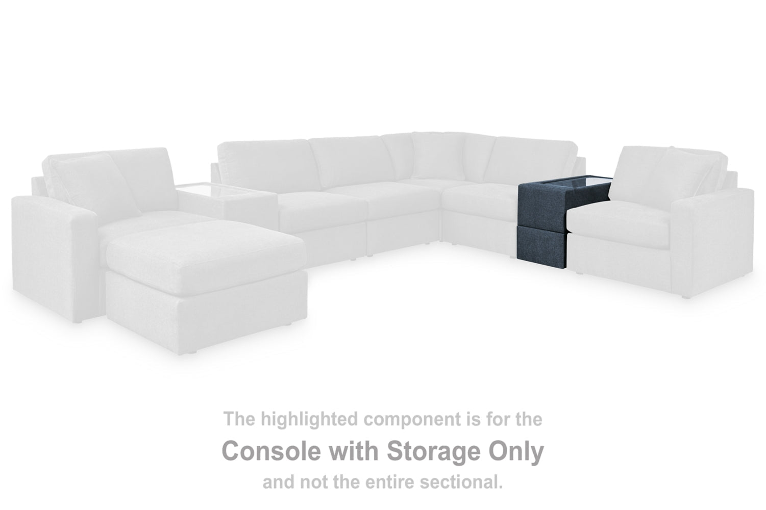 AshleyModmax 8 - Piece Sectional