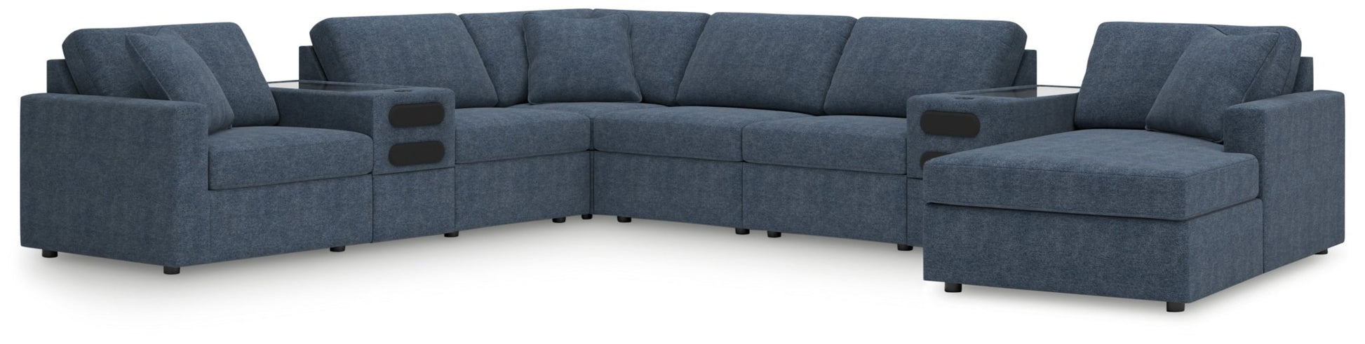 AshleyModmax 8 - Piece Sectional with Audio System and Chaise