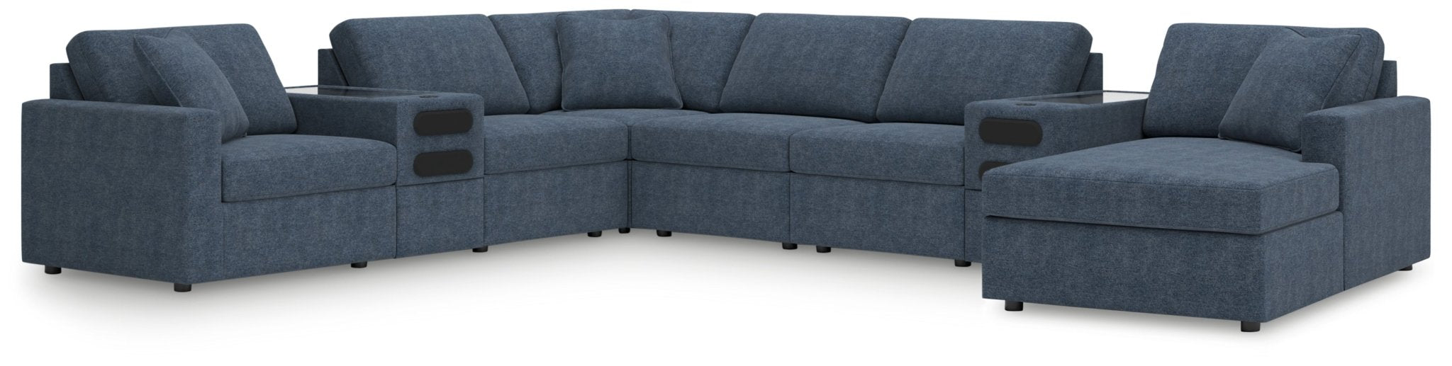 AshleyModmax 8 - Piece Sectional with Audio System and Chaise