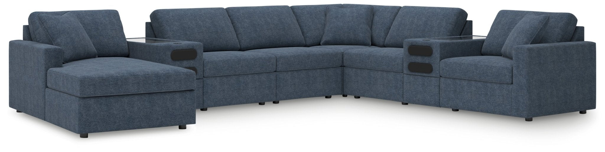 AshleyModmax 8 - Piece Sectional with Audio System and Chaise