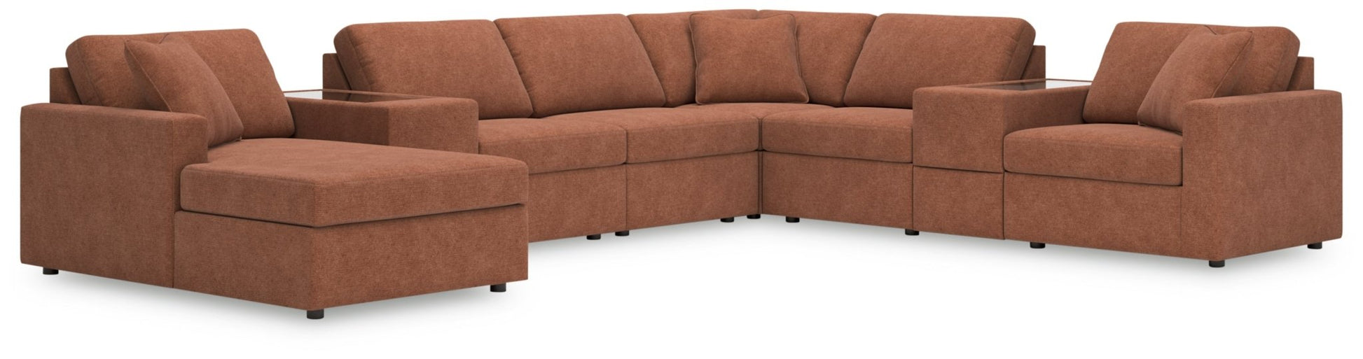 AshleyModmax 8 - Piece Sectional with Chaise