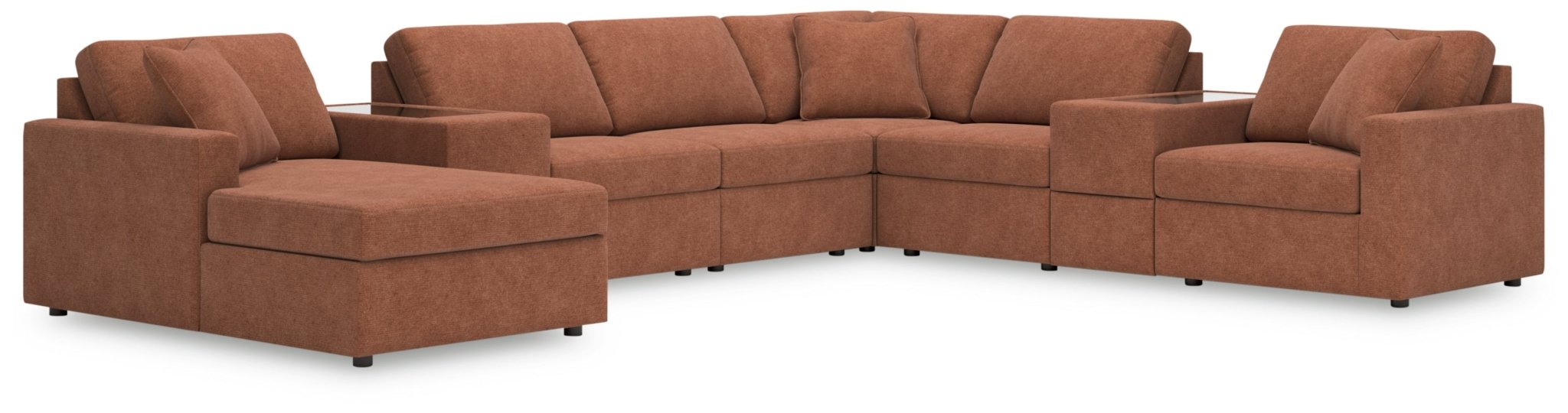 AshleyModmax 8 - Piece Sectional with Chaise