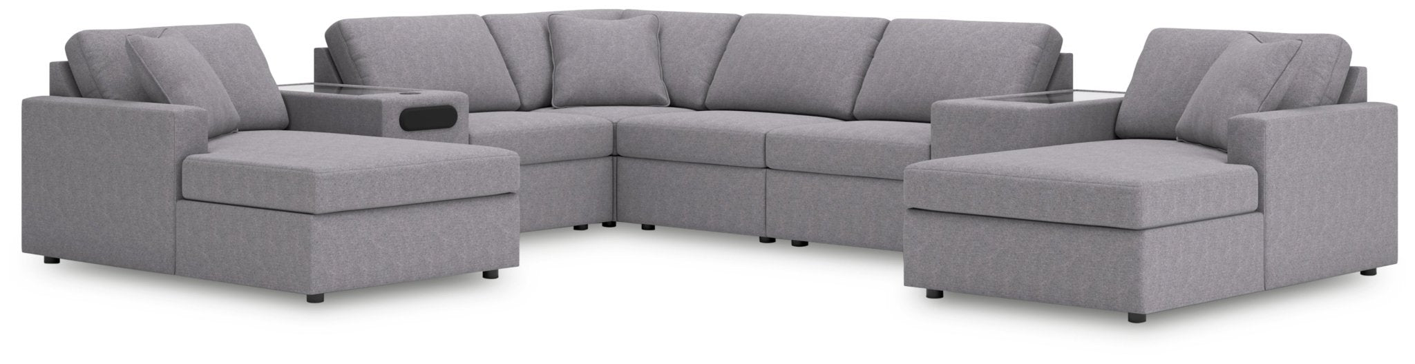 AshleyModmax 8 - Piece Sectional with Chaise