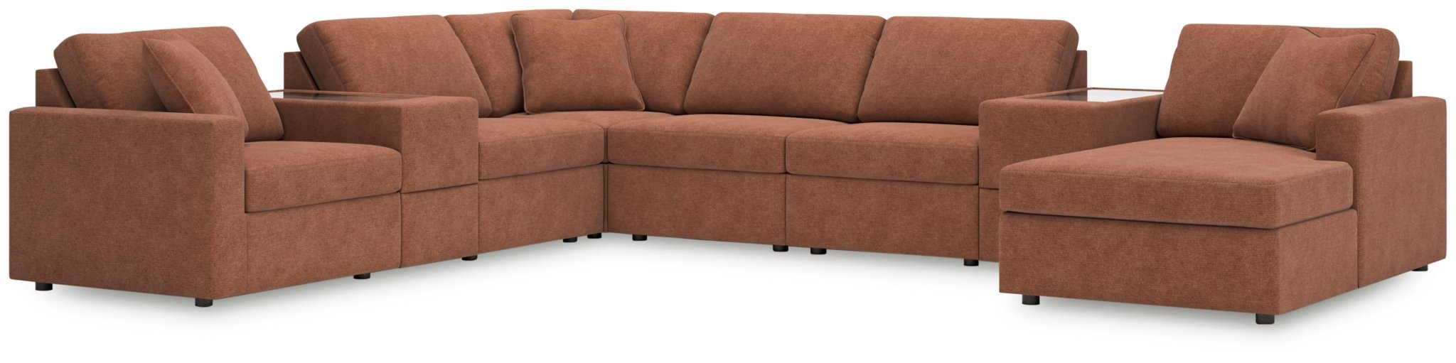 AshleyModmax 8 - Piece Sectional with Chaise