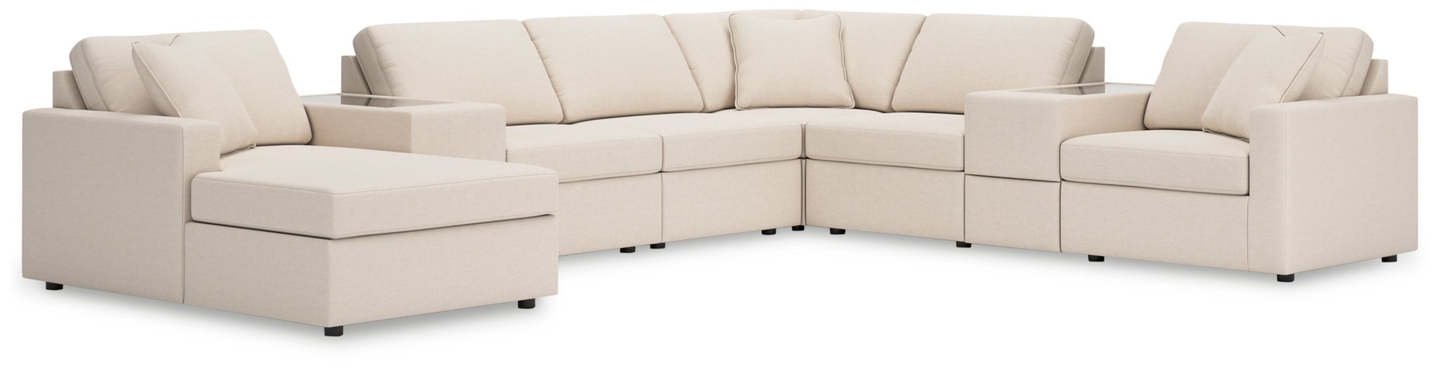 AshleyModmax 8 - Piece Sectional with Chaise