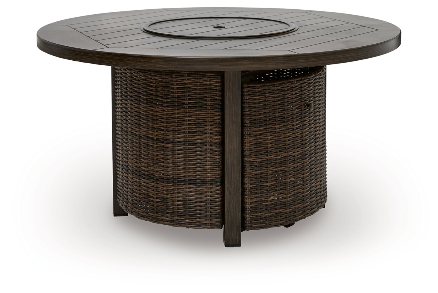 AshleyMonterey Point Outdoor Fire Pit Table and 4 Chairs