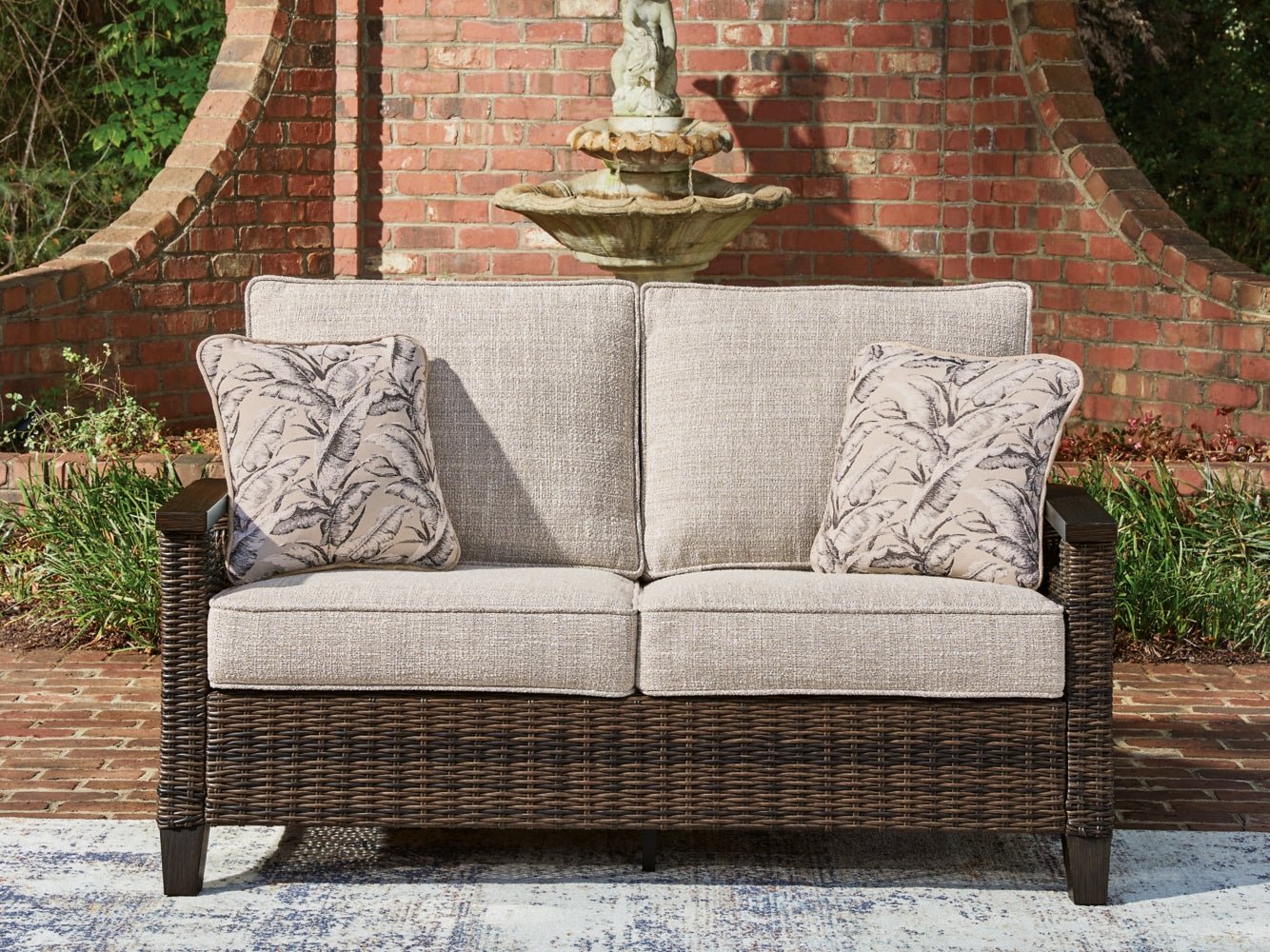 AshleyMonterey Point Outdoor Loveseat with Cushion