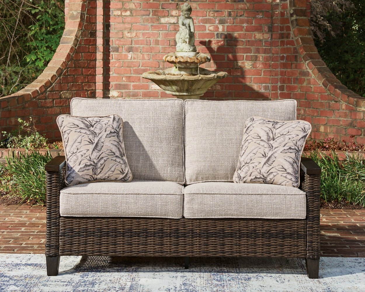 AshleyMonterey Point Outdoor Sofa and Loveseat