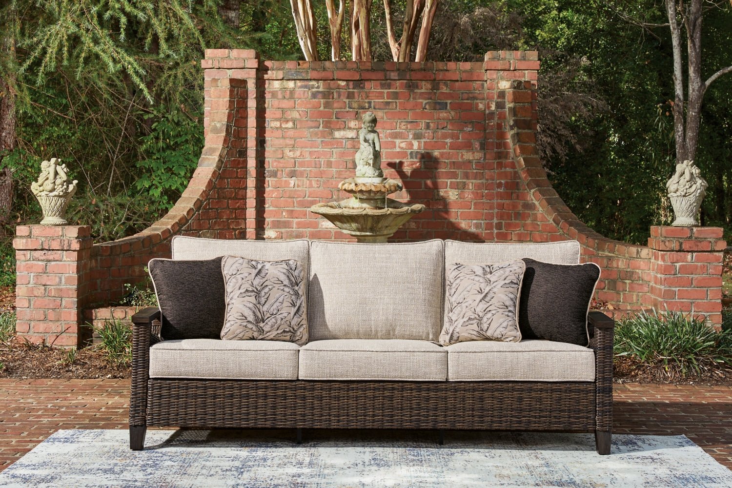AshleyMonterey Point Outdoor Sofa and Loveseat