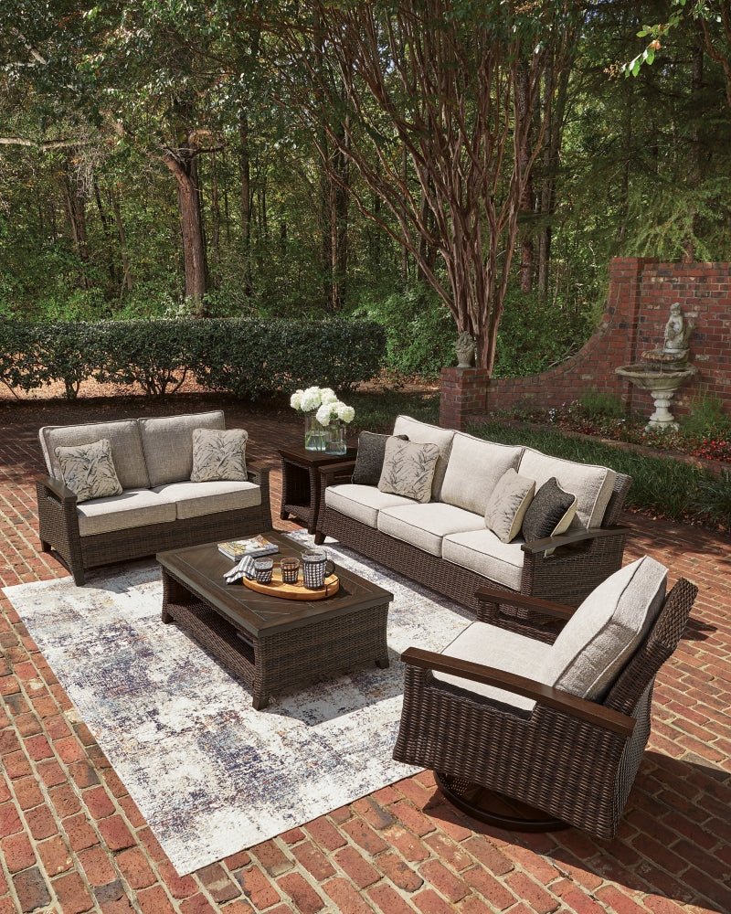 AshleyMonterey Point Outdoor Sofa and Loveseat