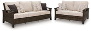 AshleyMonterey Point Outdoor Sofa and Loveseat