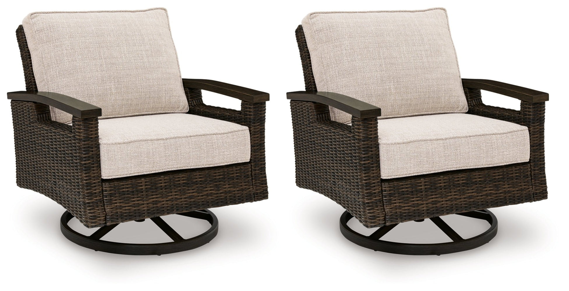 AshleyMonterey Point Outdoor Swivel Lounge Chair (Set of 2)