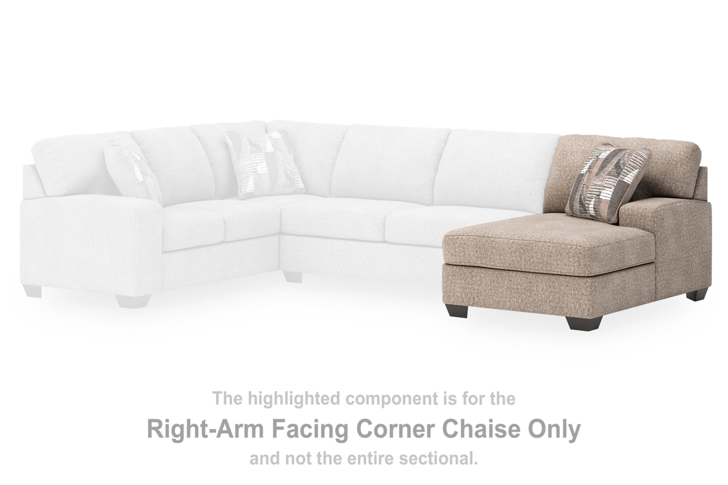 AshleyNewellen 3 - Piece Sectional with Double Chaise
