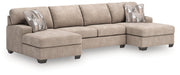 AshleyNewellen 3 - Piece Sectional with Double Chaise