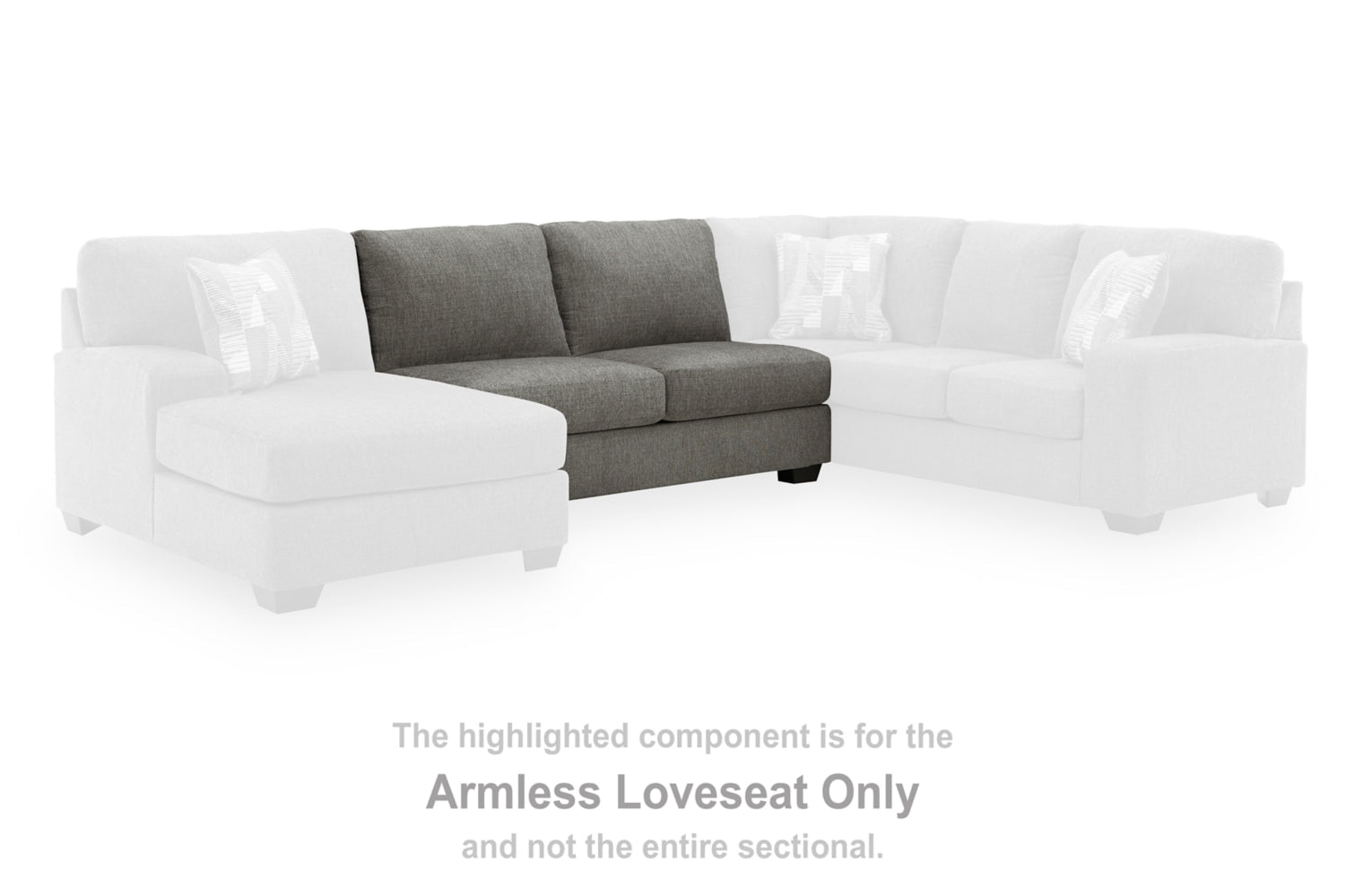 AshleyNewellen 3 - Piece Sectional with Double Chaise