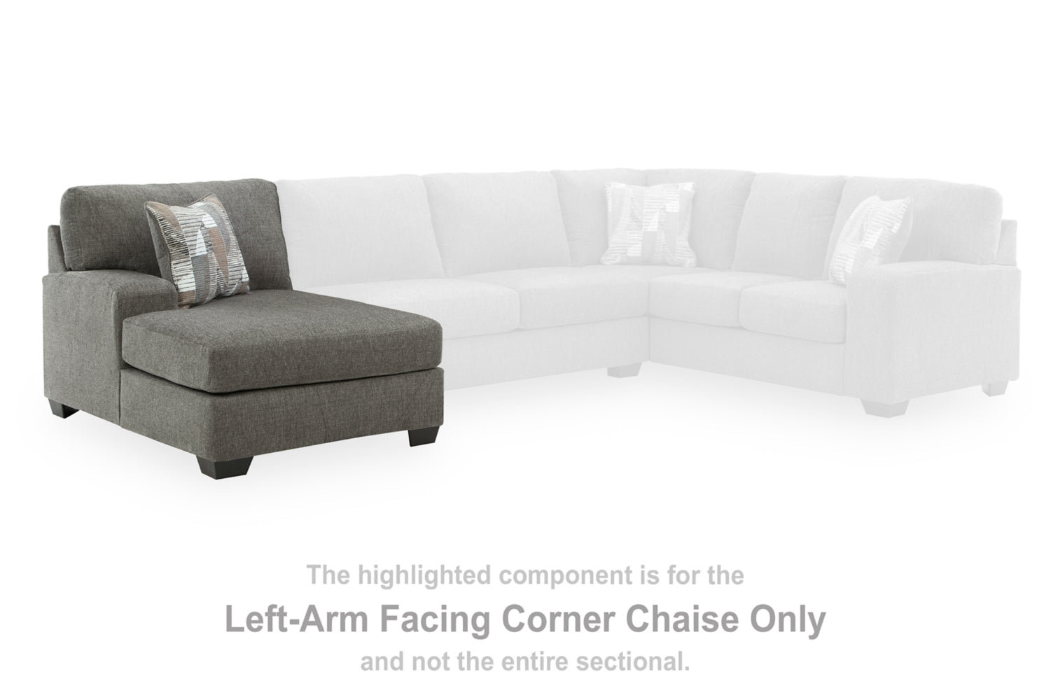 AshleyNewellen 3 - Piece Sectional with Double Chaise