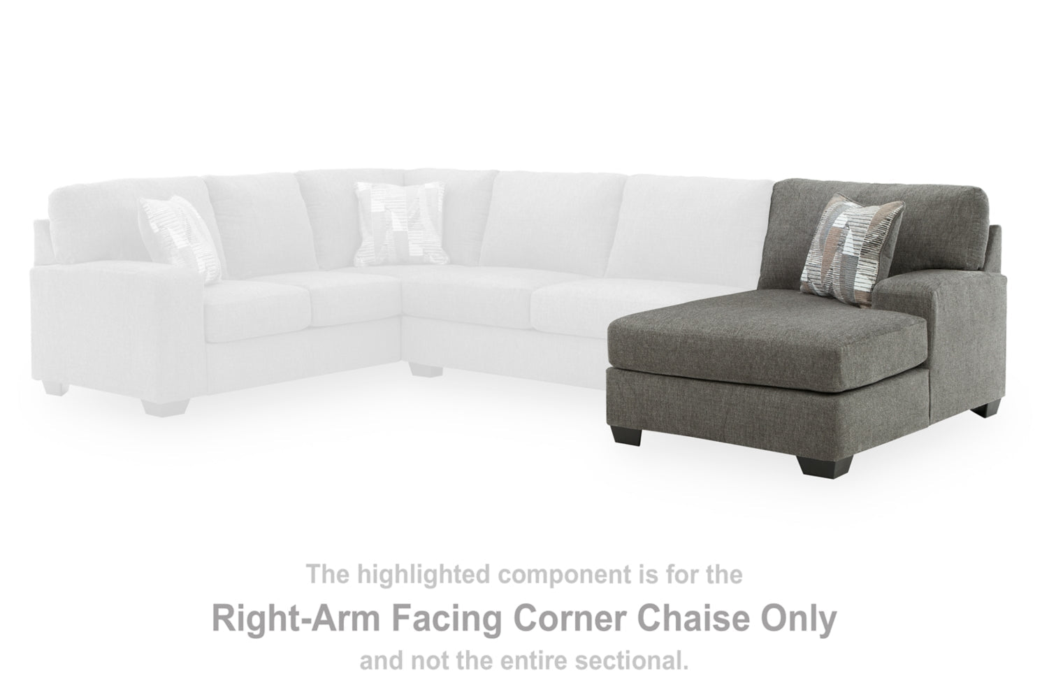 AshleyNewellen 3 - Piece Sectional with Double Chaise
