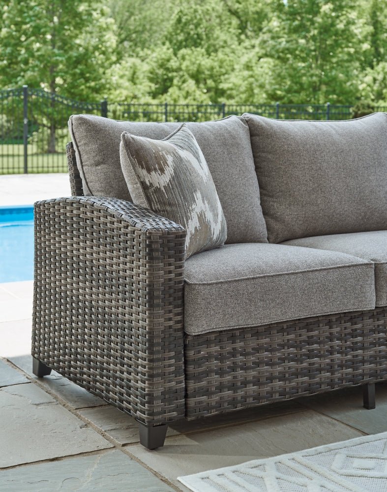 AshleyOasis Court Outdoor Sofa/Chairs/Table Set (Set of 4)